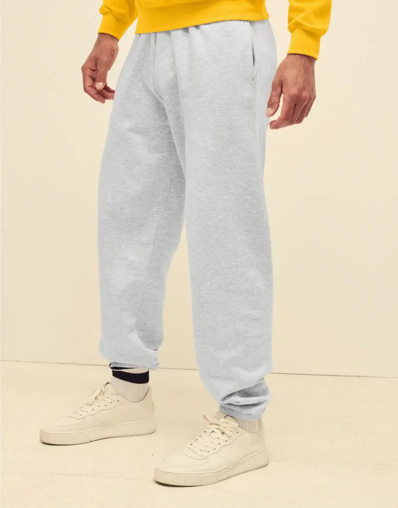 Fruit Of The Loom Mens Classic Elasticated Cuff Jog Pants