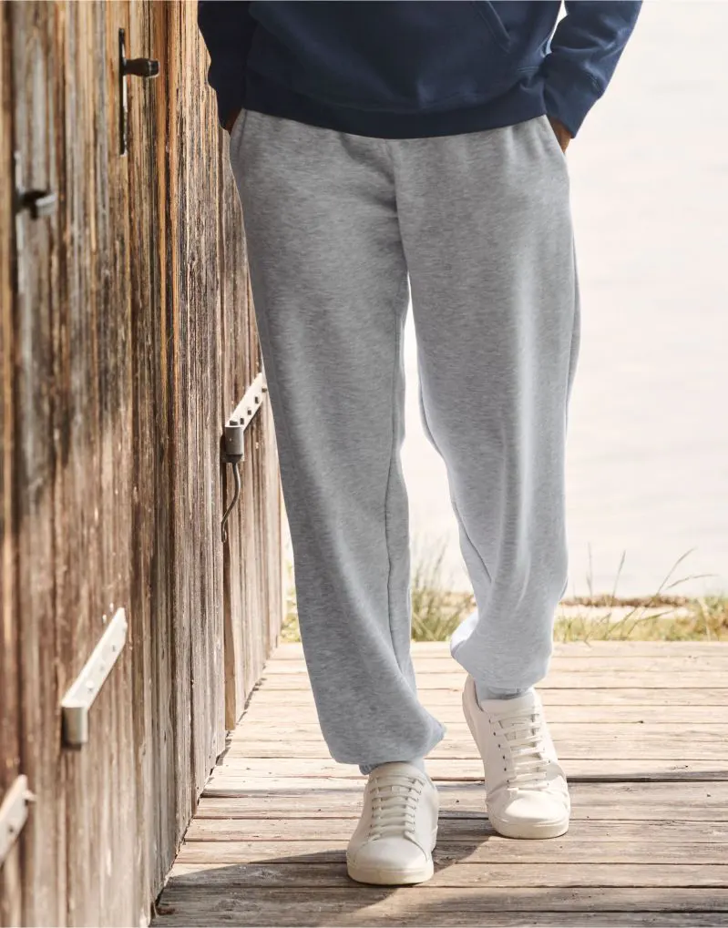 Fruit Of The Loom Mens Premium Elasticated Cuff Jog Pants