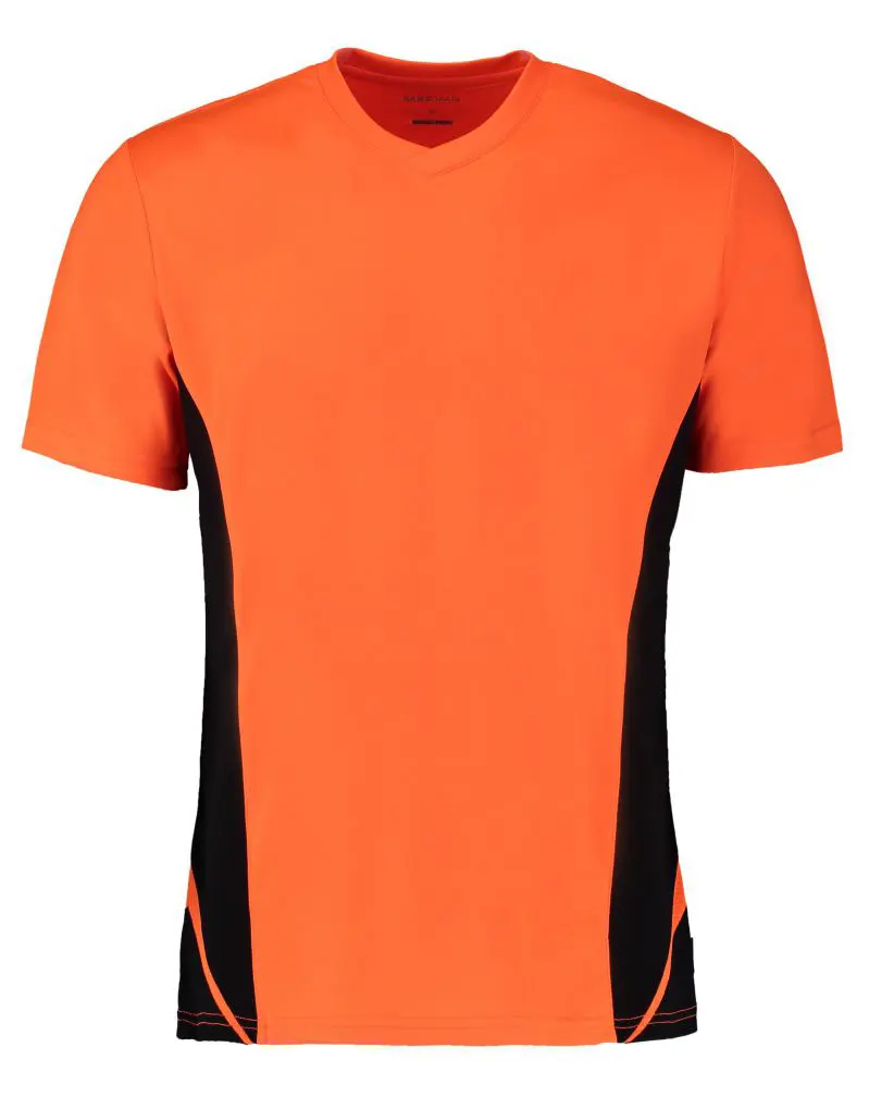 Gamegear Mens Regular Fit Cooltex Panel V-Neck Tee