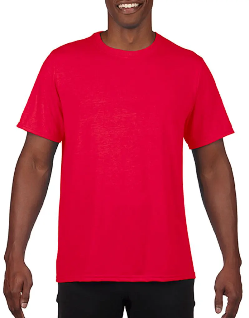 Gildan Performance Adult Core T-Shirt in Heather Sport Dark Navy