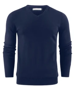 James Harvest Ashland V-Neck Knit Sweat