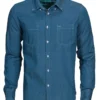 James Harvest Jupiter Denim Look Shirt