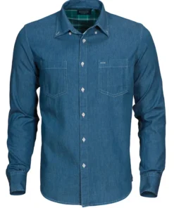 James Harvest Jupiter Denim Look Shirt