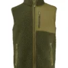 James Harvest Kingsley Sherpa Fleece Vest
