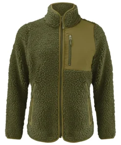 James Harvest Ladies Kingsley Sherpa Full Zip Fleece