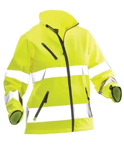 Jobman Womens Softshell Jacket Hi-Vis