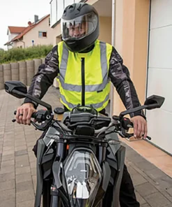 Korntex# High Vis Bikers Vest