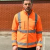 Korntex# High Vis Premium Softshell Jacket
