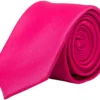 Korntex# Tie Satin Silk Slim Width