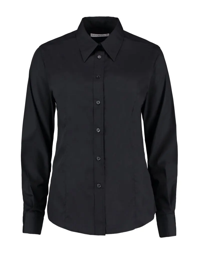Kustom Kit Womens Classic Fit Long Sleeve Workforce Shirt