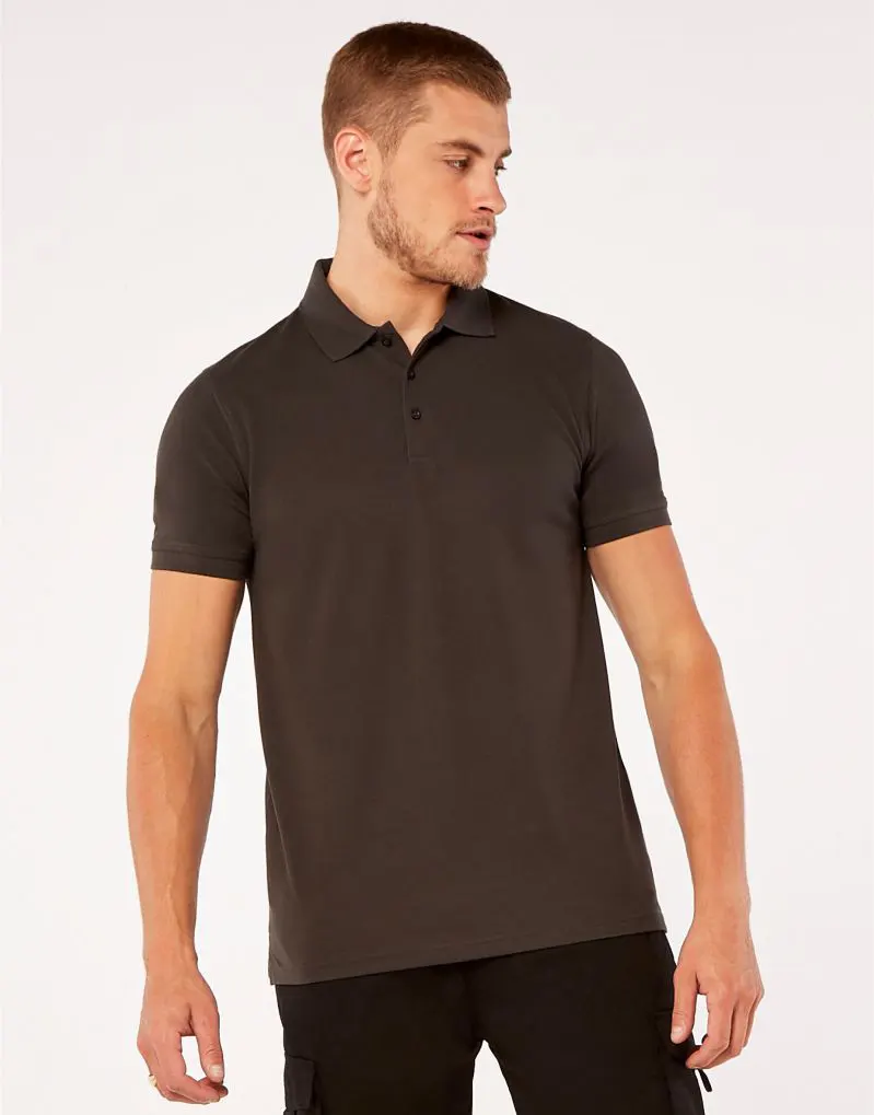 Kustom Kit Mens Slim Fit Heavyweight Klassic Superwash 60 Polo