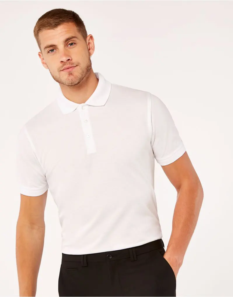 Kustom Kit Mens Slim Fit Klassic Superwash 60 Polo