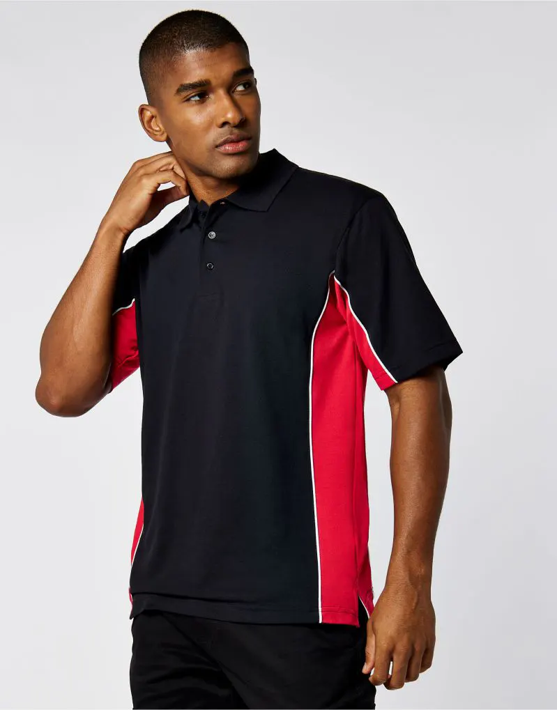 Kustom Kit Mens Classic Fit Track Polo