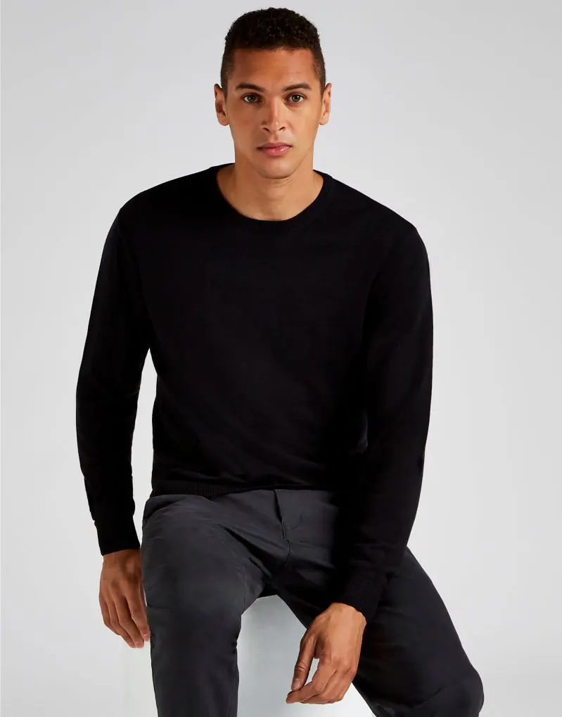 Kustom Kit Mens Regular Fit Arundel Crew Neck Sweater