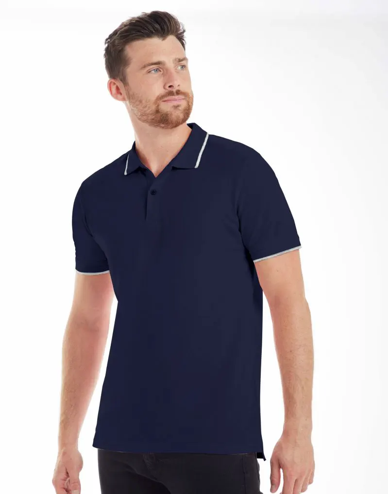 Mantis Mens The Tipped Polo