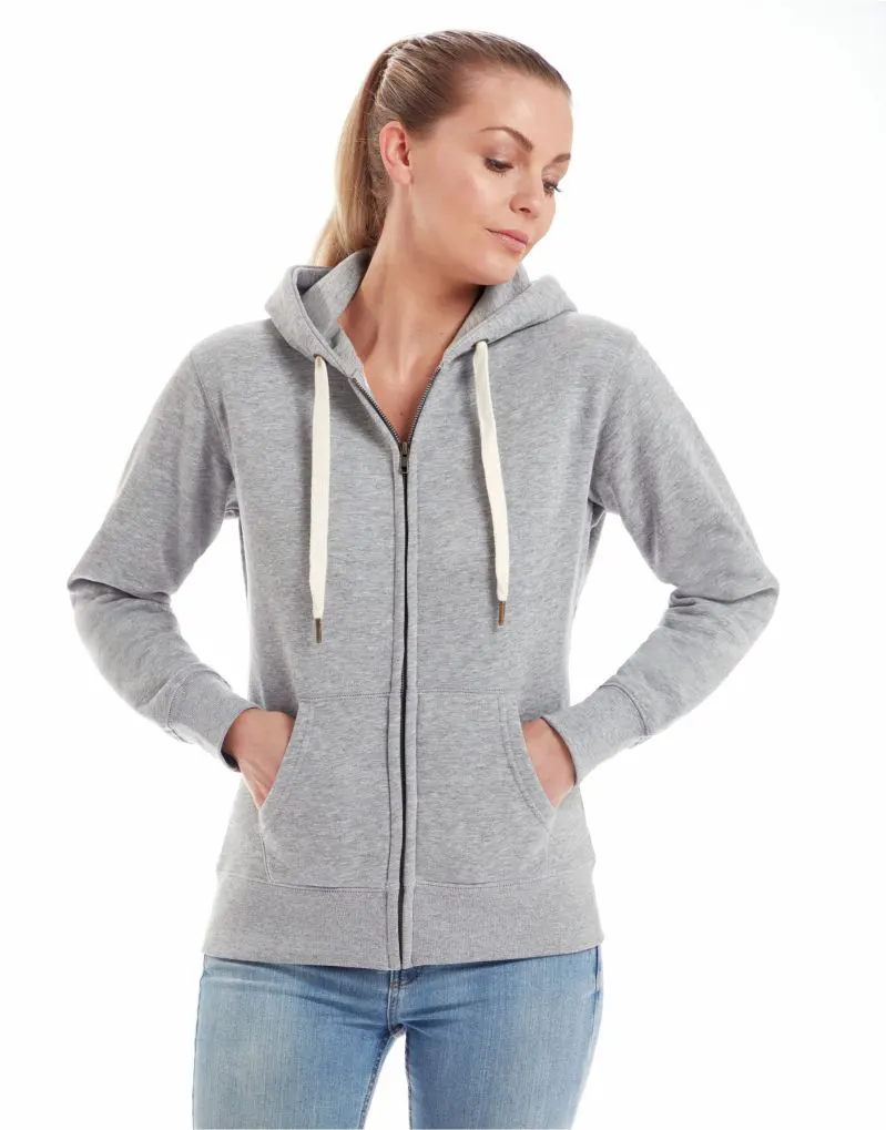 Mantis Womens Superstar Zip-Through Hoodie
