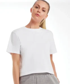 Mantis Womens Organic Cropped Heavy T
