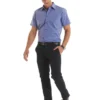 Uneek Men's Short Sleeve Poplin Shirt