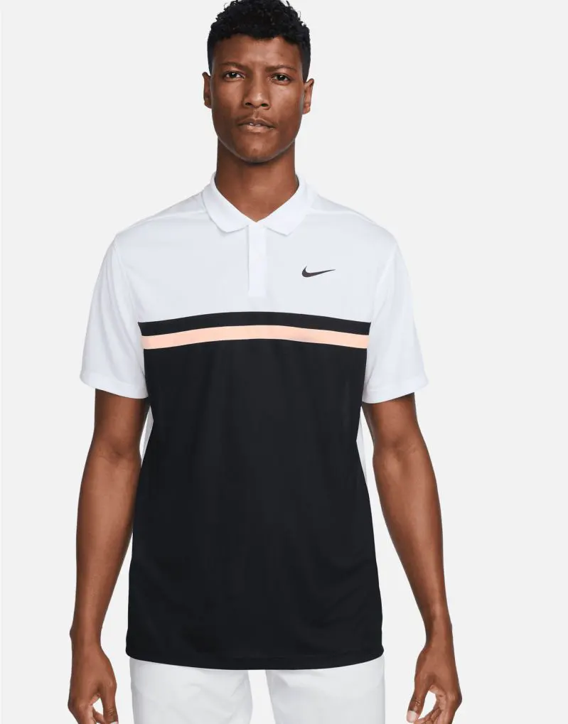 Nike Golf Mens Dri-FIT Victory Colourblock Polo