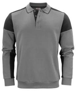 Printer Prime Long Sleeve Polo Sweatshirt