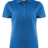Printer Red Ladies Smash Polo Shirt