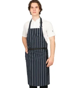 Dennys Woven Butchers Stripe Apron