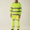 Regatta High Visibility Hi-Vis Pro Contrast Crew Neck Sweatshirt