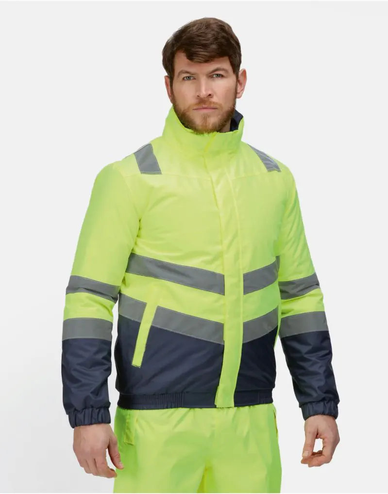Regatta High Visibility Pro Hi Vis Bomber Jacket