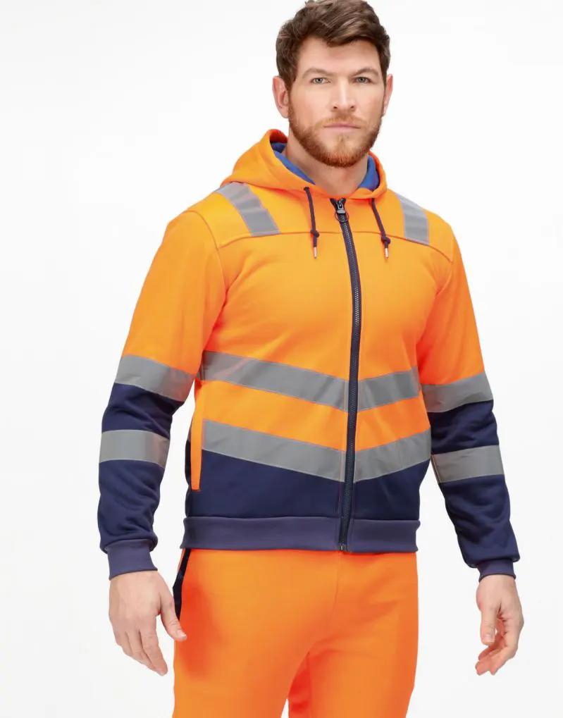 Regatta High Visibility Pro Hi Vis Full Zip Hoodie