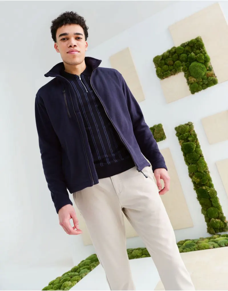 Regatta Honestly Made Mens Recycled Fleece Jacket