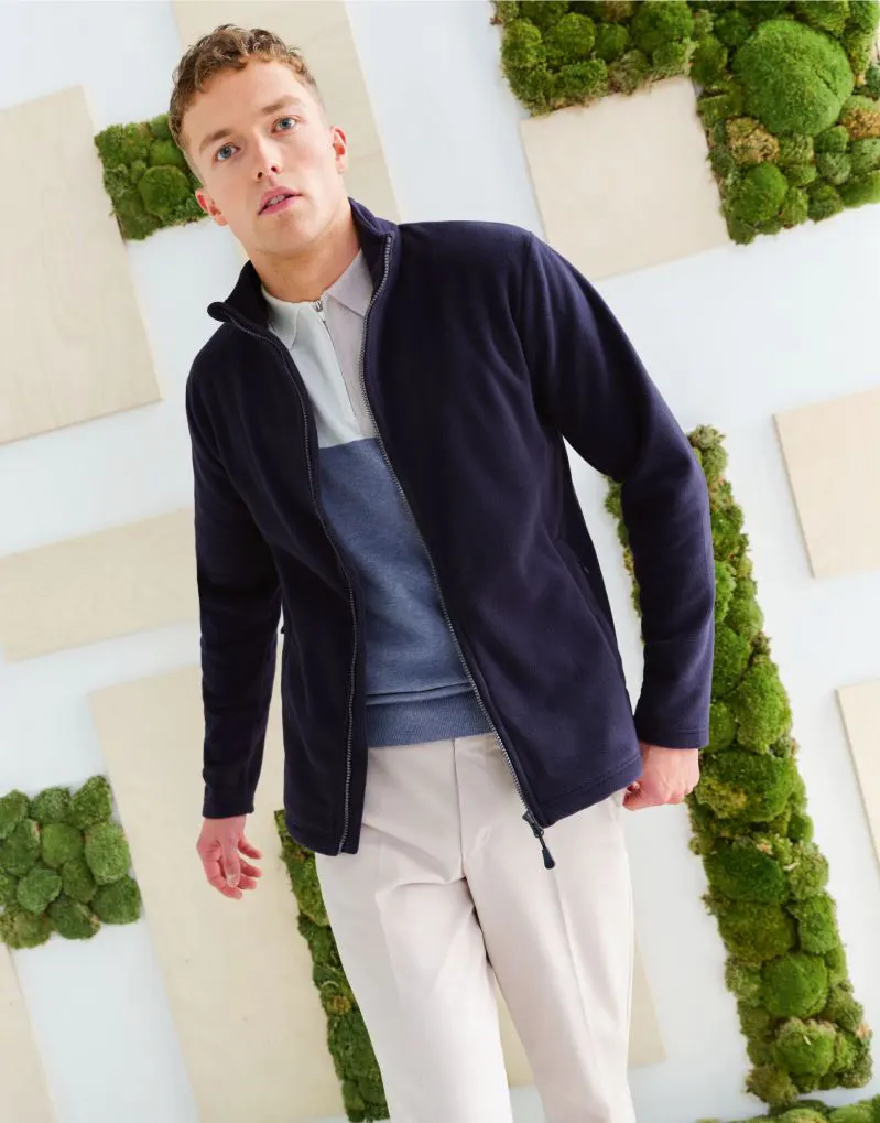 Regatta Honestly Made Mens Recycled Full Zip Fleece