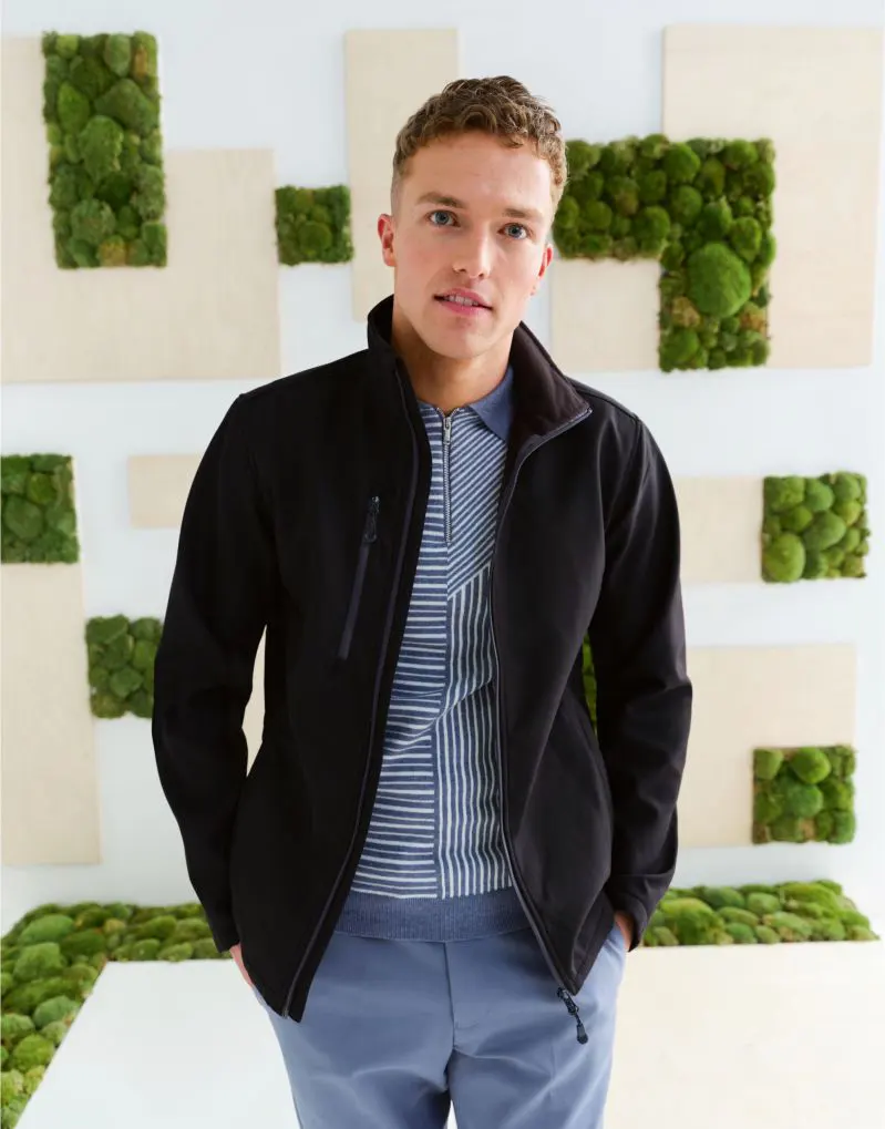 Regatta Honestly Made Mens Recycled Printable Softshell Jacket