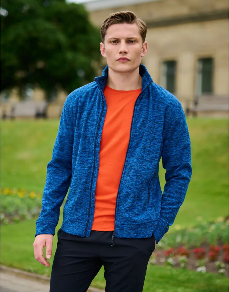 Regatta Professional Thornly Mens Full Zip Marl Fleece