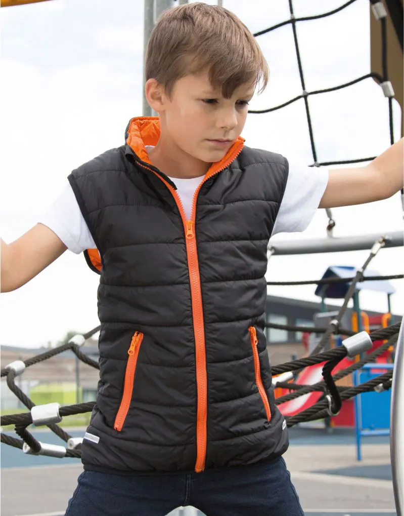 Result Core Kids Childs Padded Bodywarmer