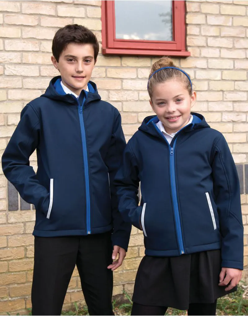 Result Core Kids Junior TX Performance Hooded Softshell