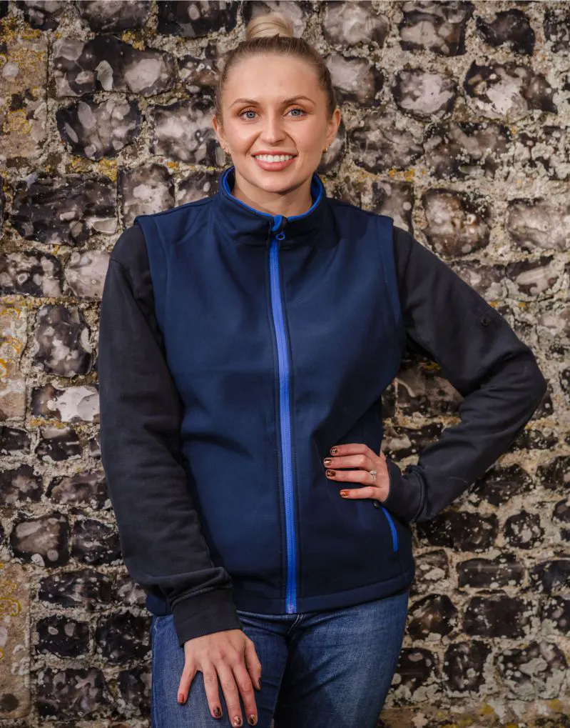 Result Core Ladies Printable Softshell Bodywarmer