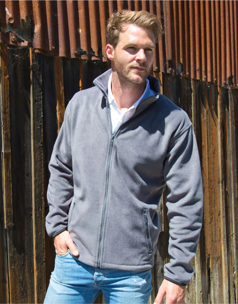 Result Core Mens Fashion Fit Outdoor Fleece