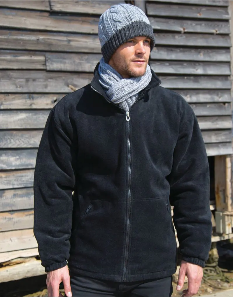 Result Core Mens Polartherm Quilted Winter Fleece