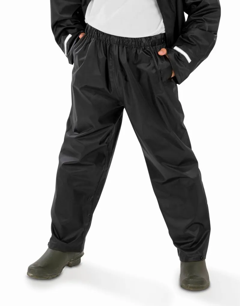 Result Core Kids Junior Rain Trousers