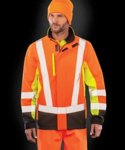 Result Genuine Recycled 3-layer Printable 3-Tone Safety Softshell