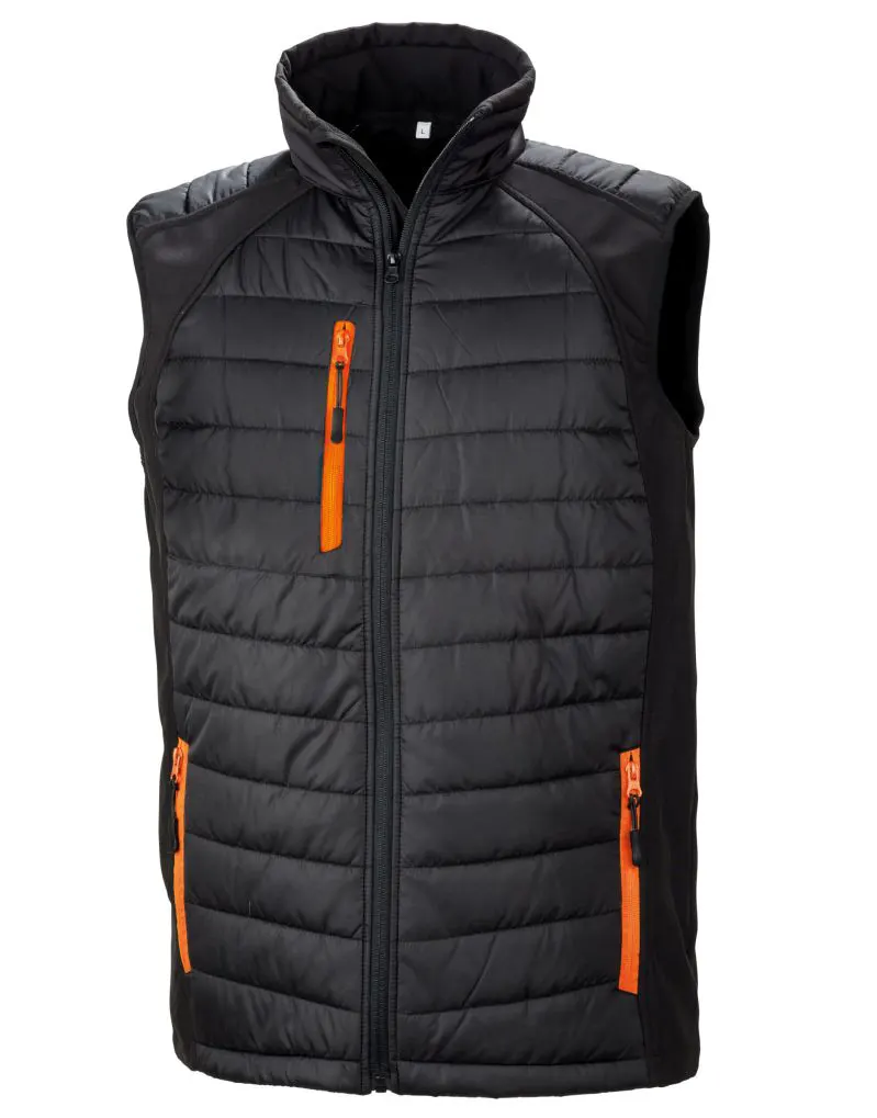 Black/Orange