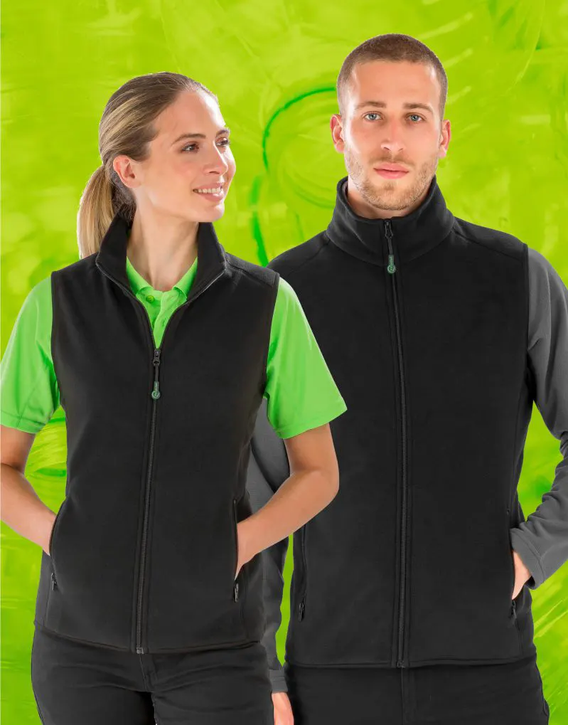 Result Genuine Recycled Recycled Unisex Fleece Polythermic Bodywarmer