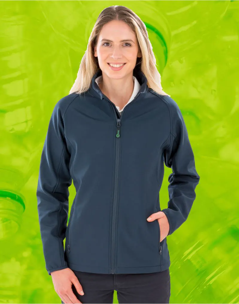 Result Genuine Recycled Ladies Recycled 2-Layer Printable Softshell
