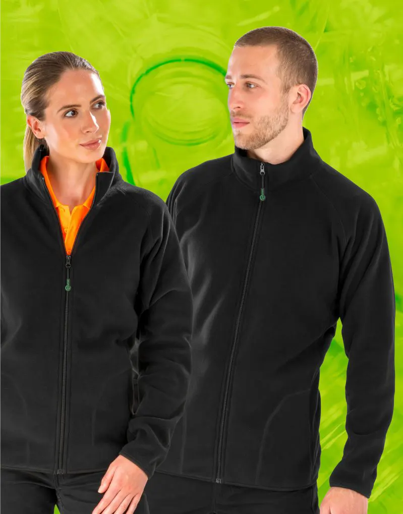 Result Genuine Recycled Mens Recycled Microfleece Jacket