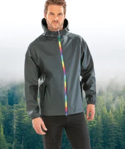 Result Genuine Recycled Prism PU Waterproof Jacket