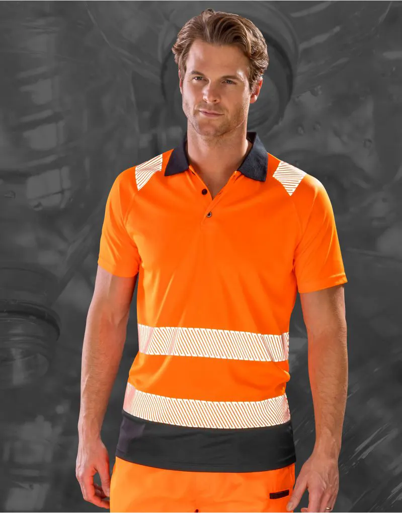 Result Genuine Recycled Recycled Safety Polo Shirt