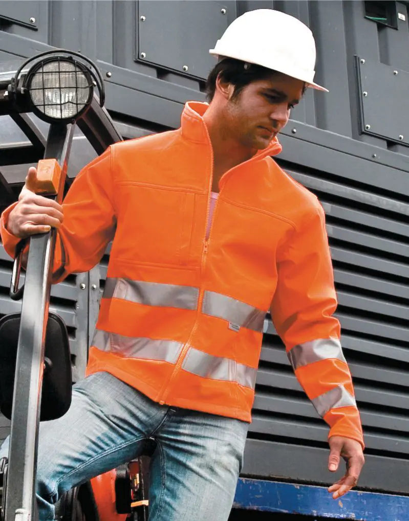 Result Safeguard Hi-Vis Soft Shell Jacket