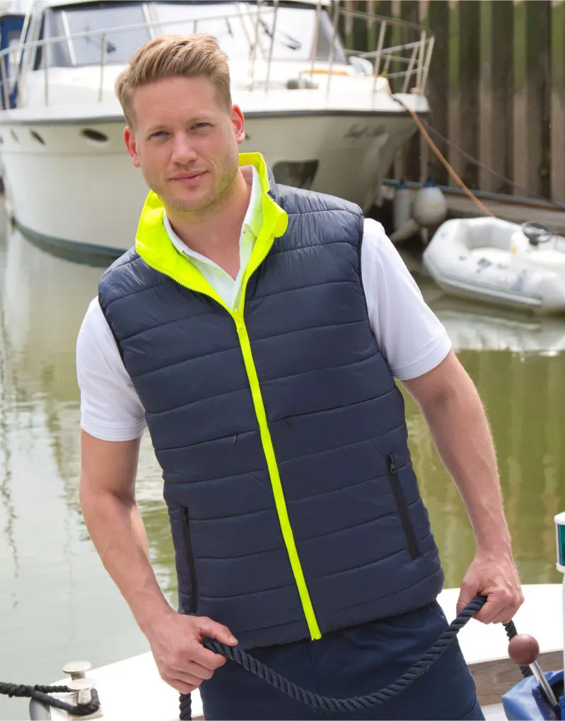 Result Safeguard Reversible Soft Padded Safety Gilet
