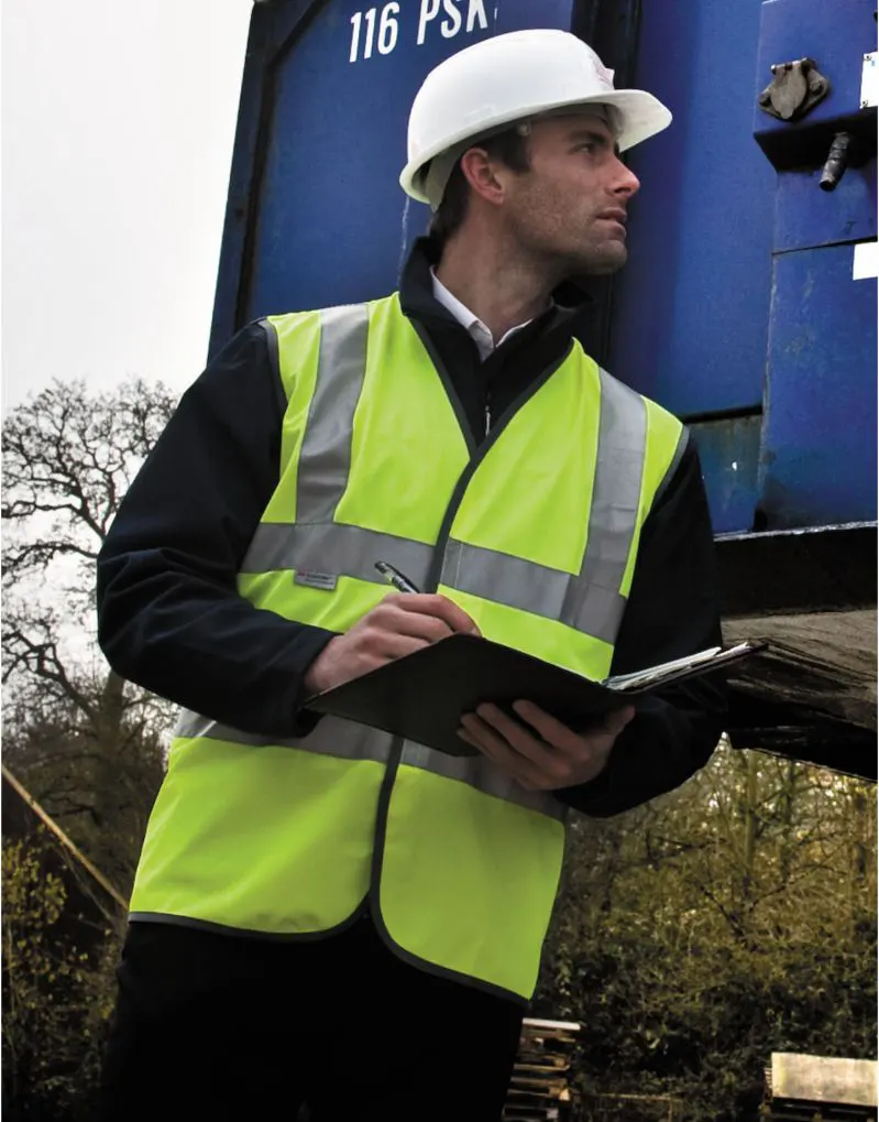 Result Safeguard Safety Hi-Vis Vest Using 3M