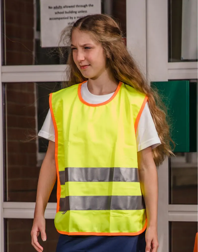 Result Safeguard Kids Junior Hi-Vis Tabard
